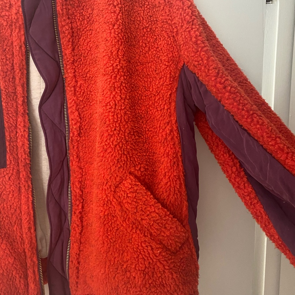 Free people fleece two tone jacket - Picture 3 of 3